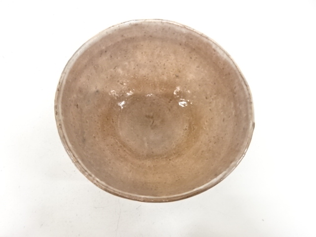  作家物　萩焼　茶碗（保護箱付）